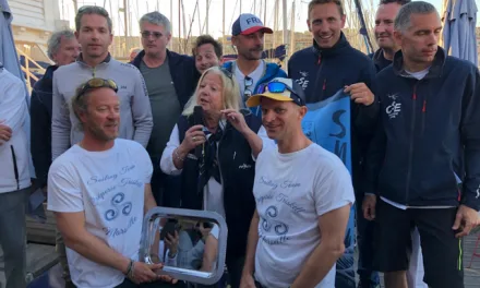 Remise des prix du Championnat Méditerranée Voile Entreprise 13 après la SNIM