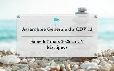 Assemblée Générale du CDV 13 Samedi 7 mars 2026 au CV Martigues
