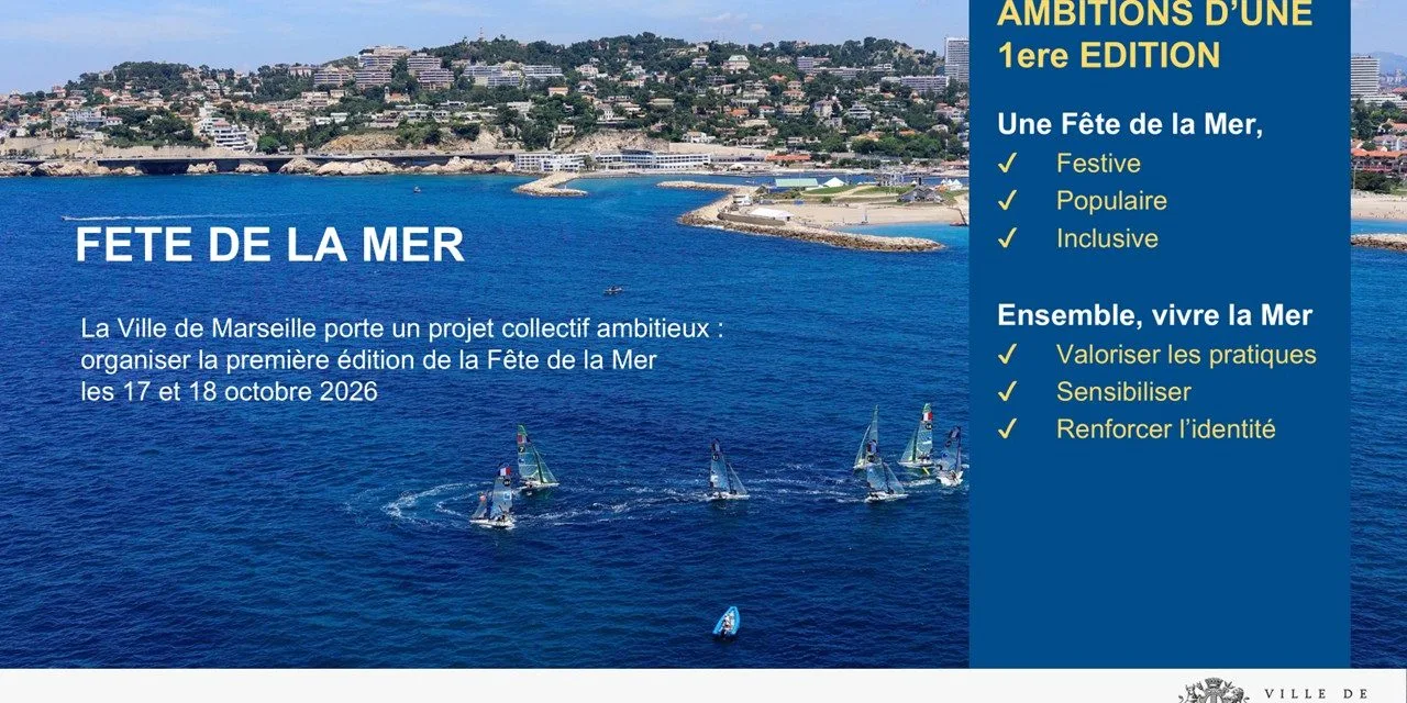 FÊTE DE LA MER 17 et 18 OCTOBRE 2026 MARSEILLE