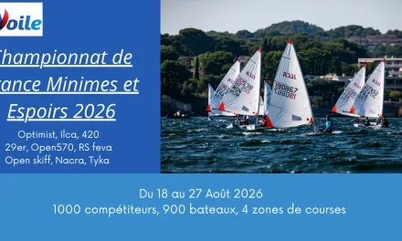 Championnat de France Minimes et Espoirs 2026 au Cercle de Voile de Martigues